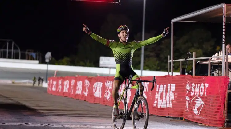 Curtis White takes the 2016 KMC Cross Fest Day 2. © C. McIntosh / Cyclocross Magazine