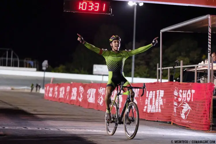 Curtis White takes the 2016 KMC Cross Fest Day 2. © C. McIntosh / Cyclocross Magazine