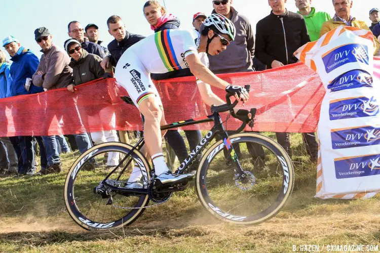 Wout van Aert - 2016 GP Mario de Clercq - Ronse - DVV Verzekeringen Trofee #1. © B. Hazen / Cyclocross Magazine