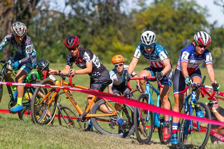 Early race chaos at Charm City Day 2 - UCI C1 - Elite Women. © Ricoh Riott