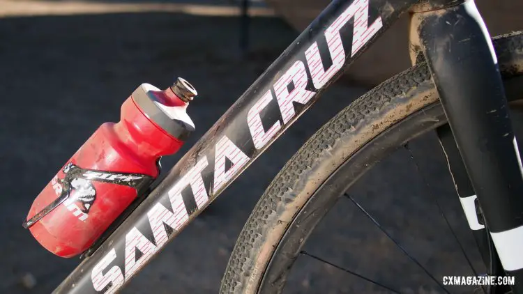 SRAM Roam 60 wheels shod with Clement MSO tires were problem-free for Riffle. © Cyclocross Magazine