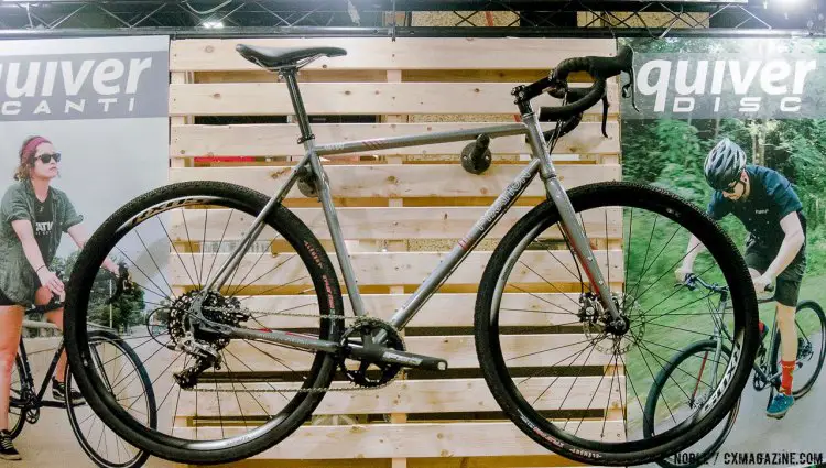 The Quiver Disc is available as a complete bike with SRAM Rival 1x11 for $1,350 USD. © C. Noble / Cyclocross Magazine