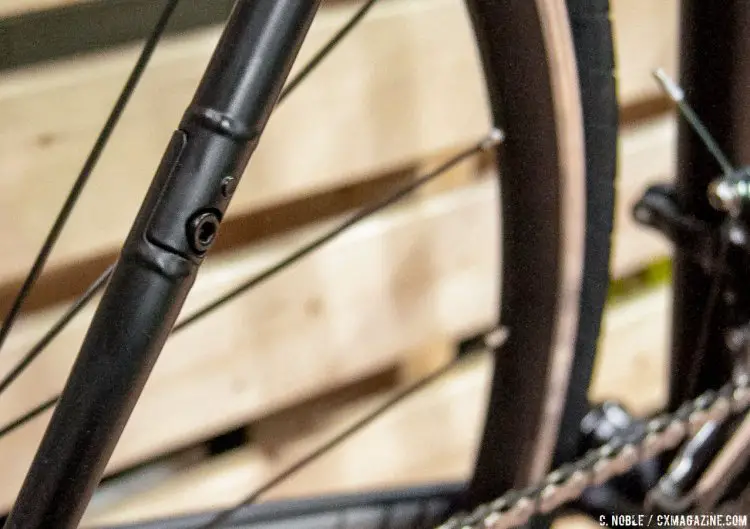 The Quiver Canti is belt-drive compatible. © C. Noble / Cyclocross Magazine