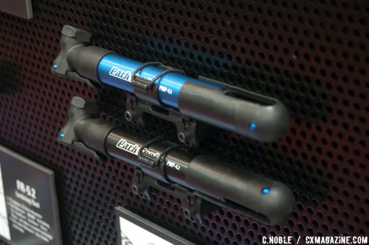 Mini Pump PMP-4.2. This mini pump is small but efficient. The PMP-4.2 has an aluminum barrel for durability and smoothness. Maximum pressure is 90 psi. © Cyclocross Magazine