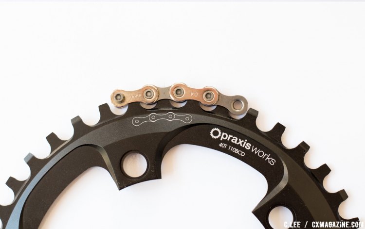 Chain does not seat when off sync, similiar to wide/narrow, Praxis Wave Technology © Cliff Lee
