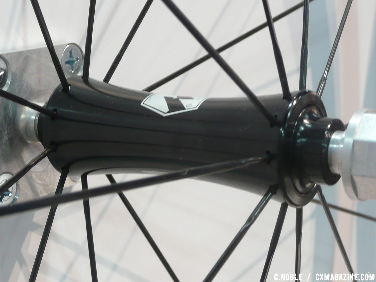 Atr Rear Wheel The ATR wheels are radially laced. - Cyclocross Magazine - Cyclocross ...
