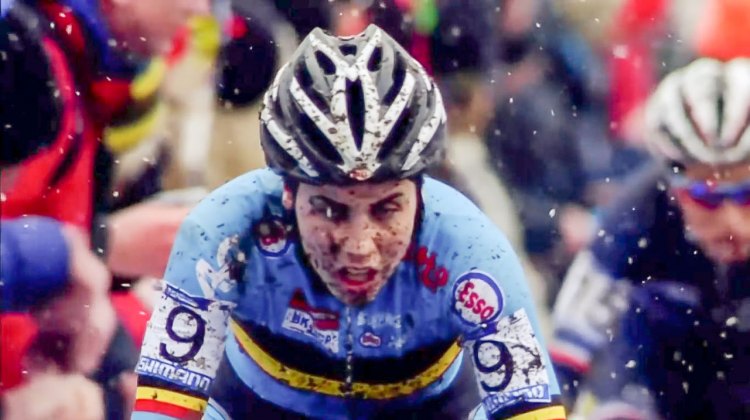 Sanne Cant in a new cyclocross video