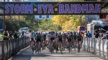 Eva Bandman Cyclocross Park hosts the 12th Annual Papa John's Storm Eva Bandman Halloween Cross race and costume contest.