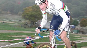 Erwin Vervecken came to GP Gloucester in 2001 as World Champion and cleaned up with back-to-back wins. photo: Mark Abramson