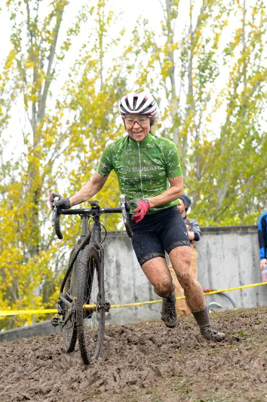 Who says running in the slippery mud can't be fun? © Geoffrey Crofoot