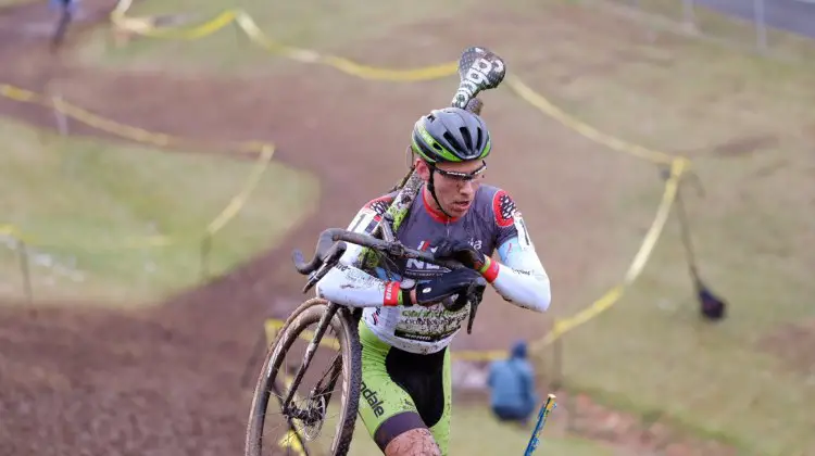 Curtis White was not to be denied on Day 2 of the 2016 Supercross Cup. © Chris McIntosh