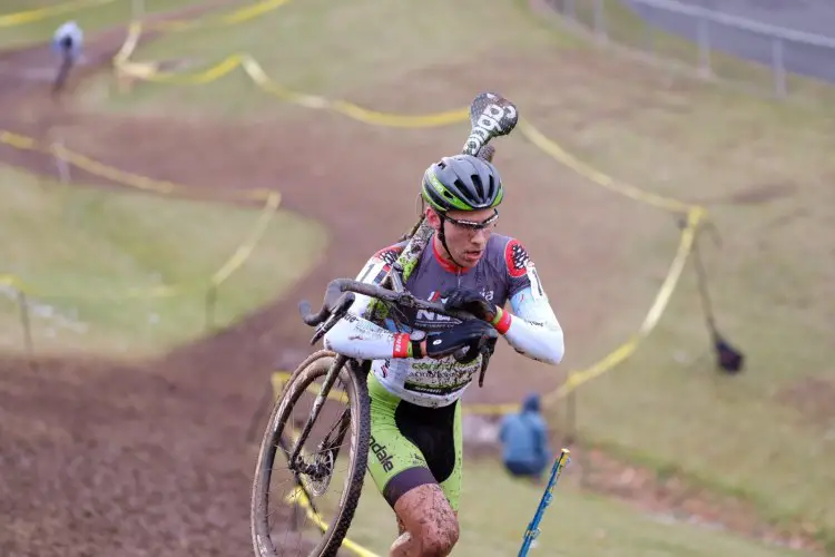 Curtis White was not to be denied on Day 2 of the 2016 Supercross Cup. © Chris McIntosh