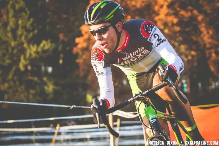 Curtis White was on form today, riding to a solo victory. © Angelica Dixon