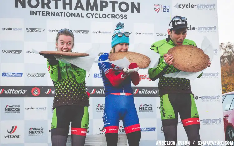 The Northampton trophy, a giant cookie from Tart Bakery Company. © Angelica Dixon