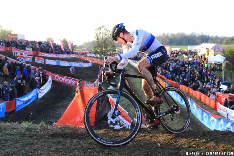 Toon Aerts at the 2016 Soudal Classics Jaarmarktcross in Niel. © B. Hazen / Cyclocross Magazine
