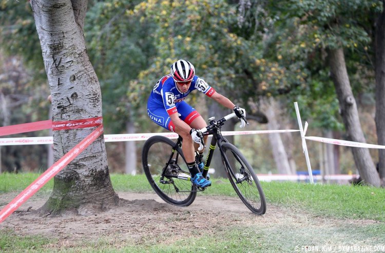 Nash stayed relatively close to her Nocal home to win 2016 CXLA Cyclocross Day 1. © C. Fegan-Kim. Cyclocross Magazine
