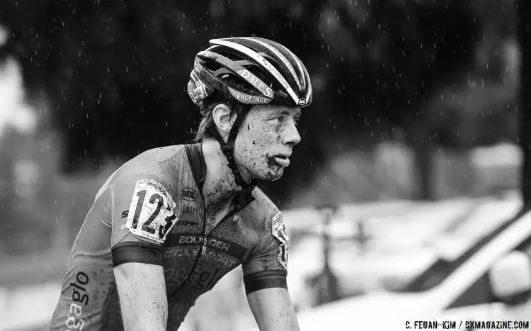 Ellwood post-race. 2016 CXLA Day 2. © Cathy Fegan-Kim / Cyclocross Magazine