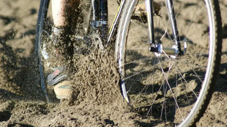 Sand riding at Silver Lake, 2010. by Kenton Berg