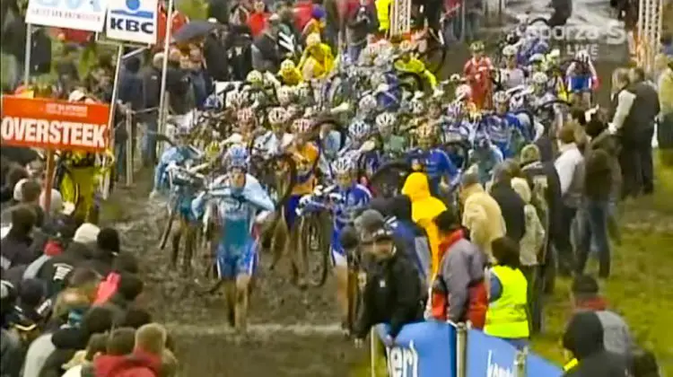 2007 Jaarmarktcross Niel GVA Trofee cyclocross race video.