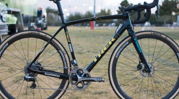 Quinten Hermans' Trek Boone cyclocross bike as seen at CrossVegas. © C. Lee / Cyclocross Magazine