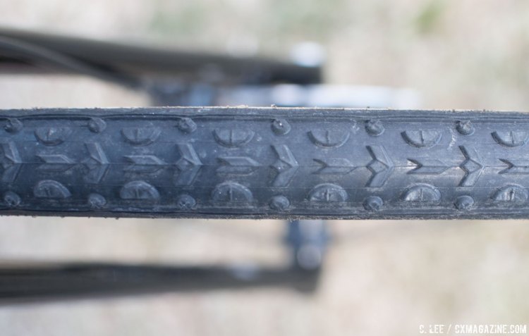 Quinten Hermans' Telenet Fidea team does not ride one brand of tires exclusively, but Hermans rides Dugast tubulars, including the Typhoon. © C. Lee / Cyclocross Magazine