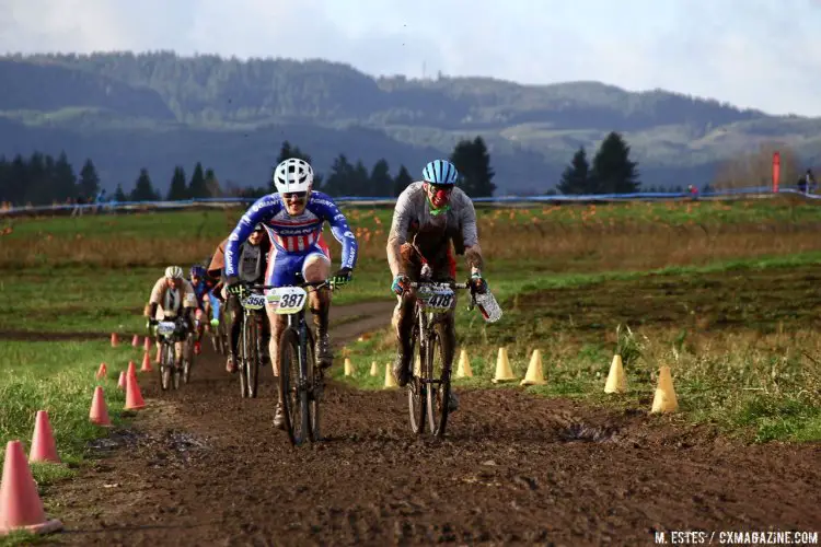 Despite the tough, leg-sapping mud, for some, it was still a day to just clown around. 2016 SSCXWC Men's Finals. © M. Estes / Cyclocross Magazine