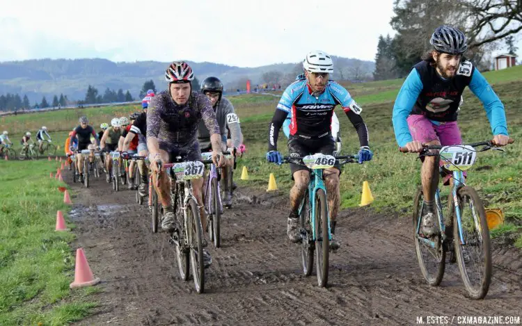 2016 SSCXWC Men's Finals start lap. © M. Estes / Cyclocross Magazine