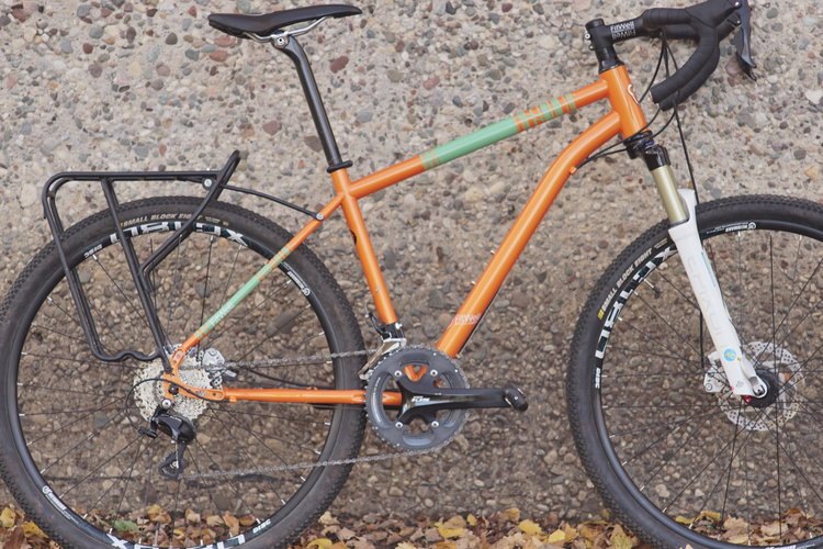 FitWell Bicycle Company's new Schratz adventure bike to haul gear and explore.