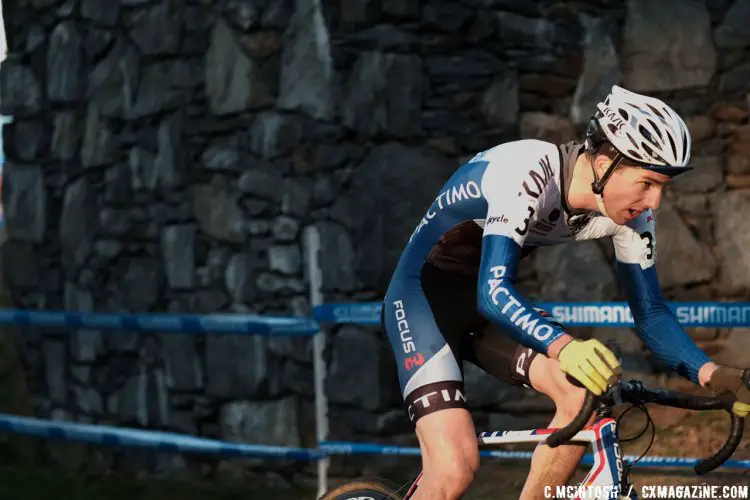 Jack Kisseberth (JAM/NCC) had an outstanding weekend with double podiums in Warwick. © Chris McIntosh / Cyclocross Magazine