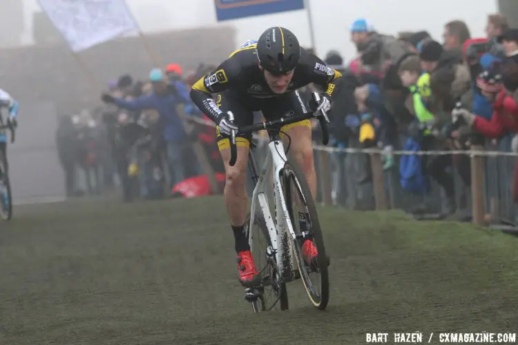 Corne van Kessel. 2016 Azencross Elite Men's race. © Bart Hazen / Cyclocross Magazine