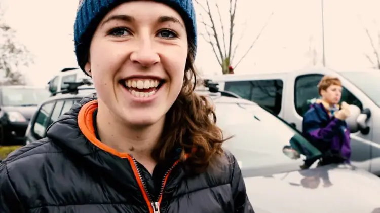 Hannah Payton after her National Trophy series win.