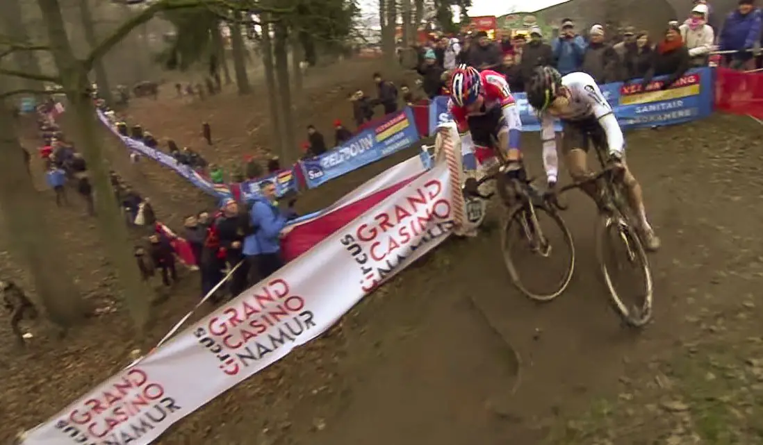 2016 Namur World Cup delivered an epic battle betwen Wout van Aert and Mathieu van der Poel