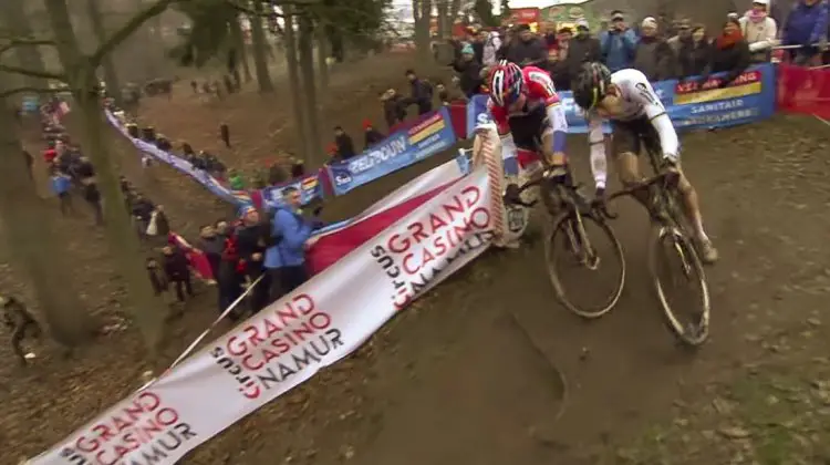 2016 Namur World Cup delivered an epic battle betwen Wout van Aert and Mathieu van der Poel