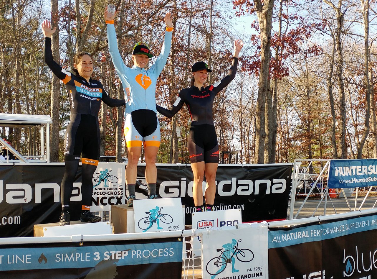 Fahringer got her first career UCI win in North Carolina in 2016. 2016 NCGP Day 1.