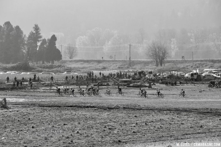 Qualifying heats continued throughout the day. The 10th SSCXWC in Portland, 2016. © M. Estes / Cyclocross Magazine