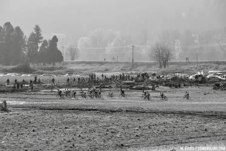 Qualifying heats continued throughout the day. The 10th SSCXWC in Portland, 2016. © M. Estes / Cyclocross Magazine