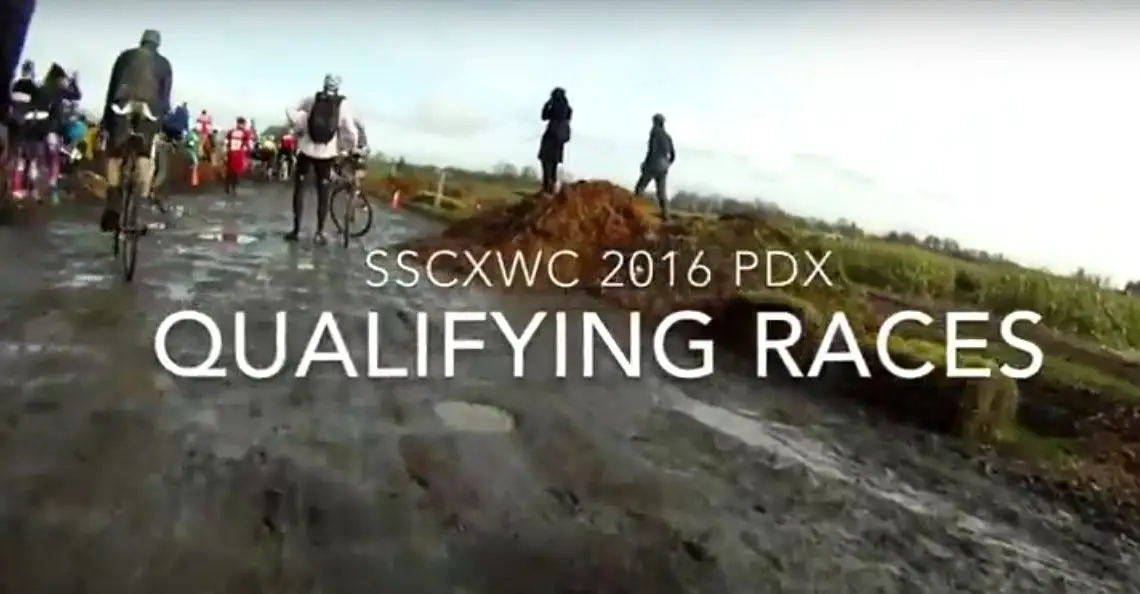 Lee Slone's attempt to qualify for SSCXWC2016