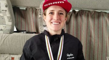 Ellen Noble, 2017 Cyclocross World Championships Silver Medalist