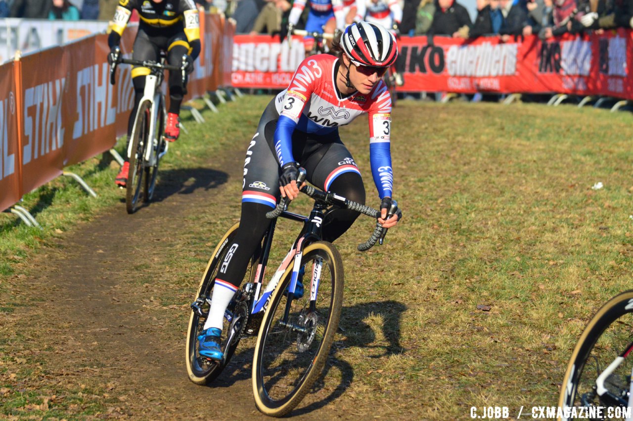 Marianne Vos 2017 Hoogerheide World Cup Elite Women. © C. Jobb / Cyclocross Magazine