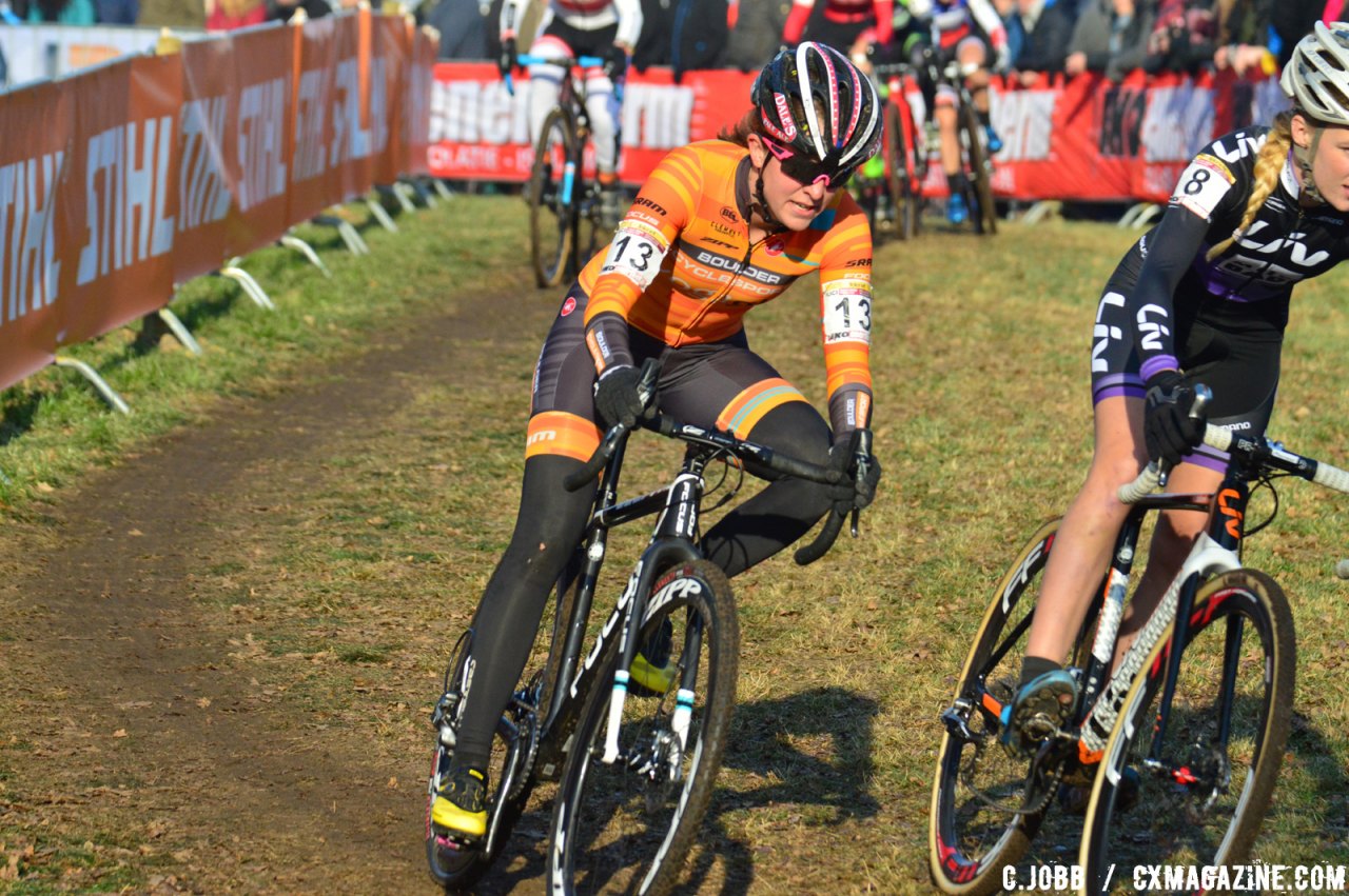 2017 Hoogerheide World Cup Elite Women. © C. Jobb / Cyclocross Magazine