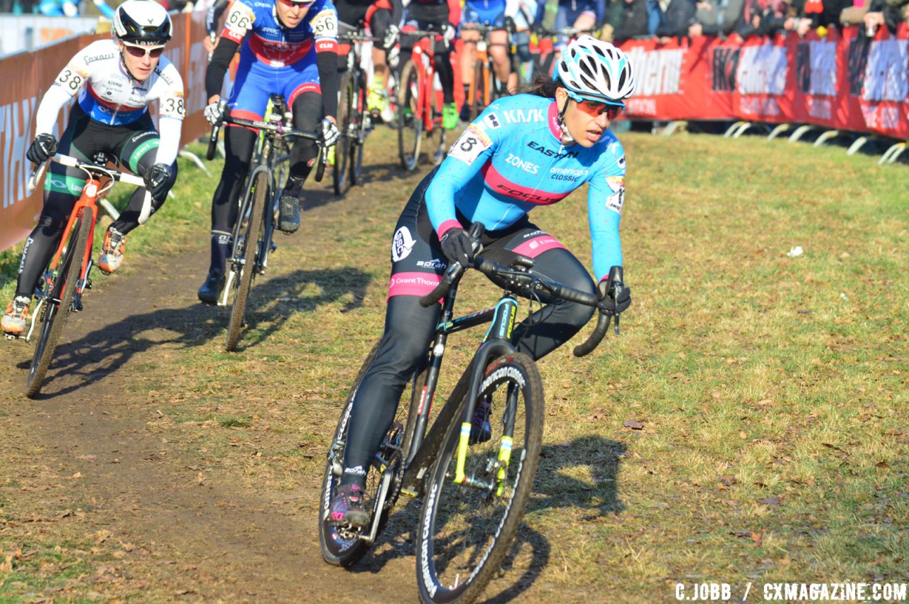 2017 Hoogerheide World Cup Elite Women. © C. Jobb / Cyclocross Magazine