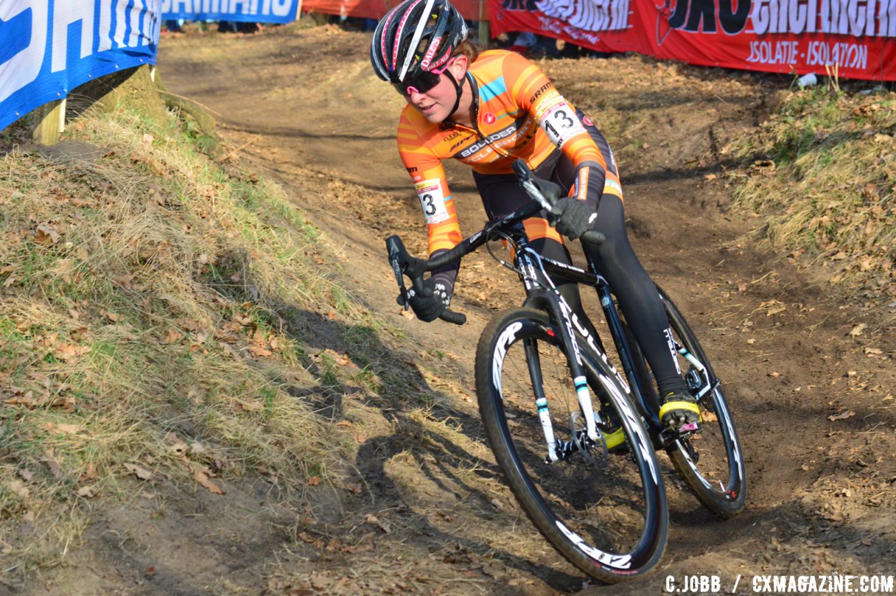 2017 Hoogerheide World Cup Elite Women. © C. Jobb / Cyclocross Magazine