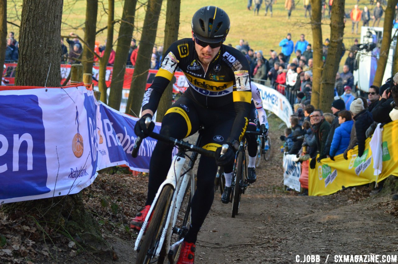 2017 Hoogerheide World Cup Elite Men. © C. Jobb / Cyclocross Magazine