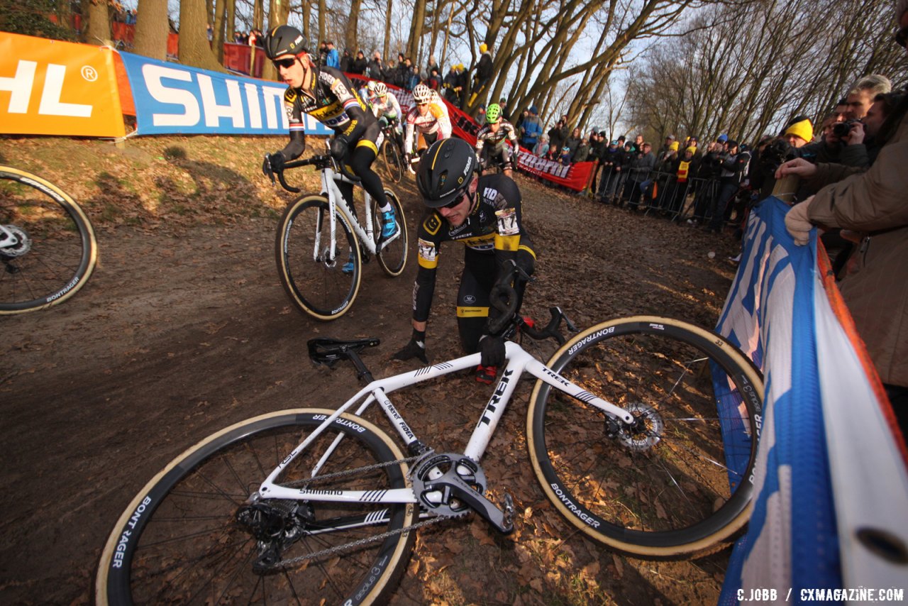 2017 Hoogerheide World Cup Elite Men. © C. Jobb / Cyclocross Magazine