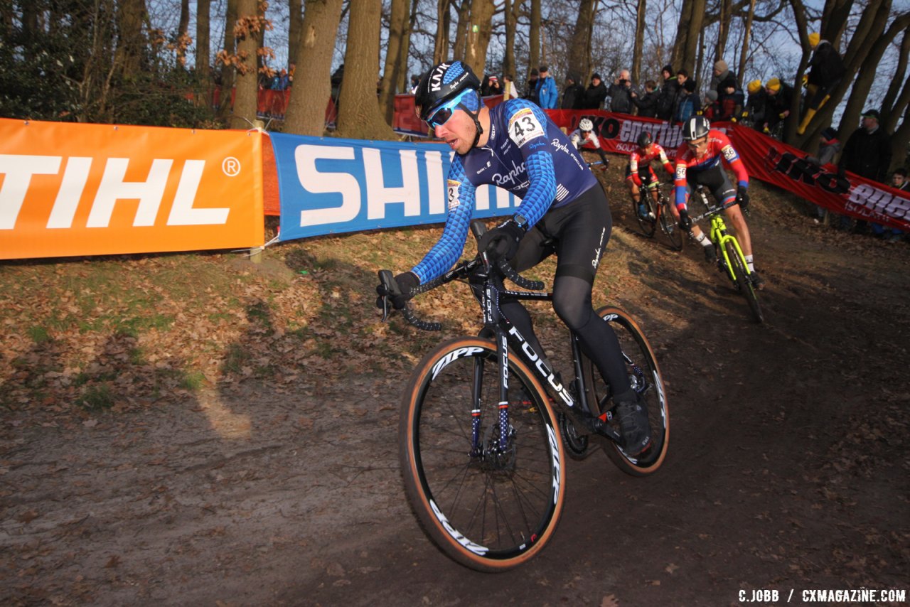 2017 Hoogerheide World Cup Elite Men. © C. Jobb / Cyclocross Magazine