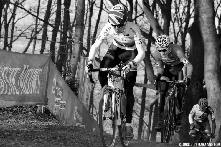 Thomas Pidcock has had a great season, winning the UEC Continental Championships and World Cups and heads into Worlds as a favorite. 2017 Hoogerheide UCI Cyclocross World Cup. Junior Men. © C. Jobb / Cyclocross Magazine