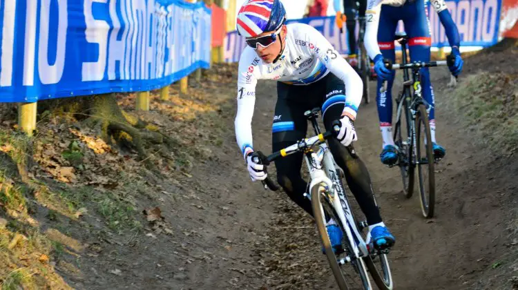 Thomas Pidcock has a great season, winning the UEC Continental Championships and World Cups and heads into Worlds as a favorite. 2017 Hoogerheide UCI Cyclocross World Cup. Junior Men. © C. Jobb / Cyclocross Magazine