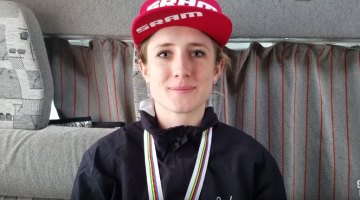 Ellen Noble, Emma Swartz, Hannah Arensman interviews from the 2017 Cyclocross Worlds