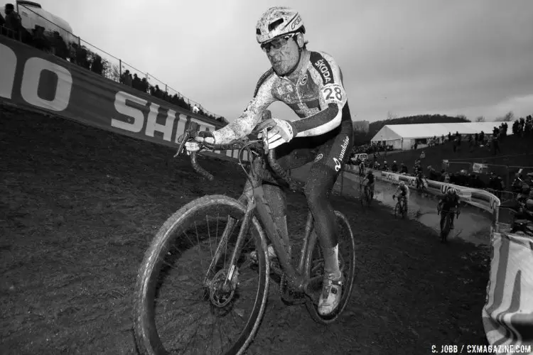 Simon Zahner had a strong ride to finish ninth in the Elite Men. 2017 UCI Cyclocross World Championships, Bieles, Luxembourg. © C. Jobb / Cyclocross Magazine