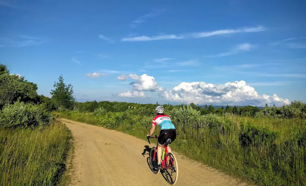 Clouds and dirt. Photo courtesy Peter Henry - Nonesuch Cycle Tours